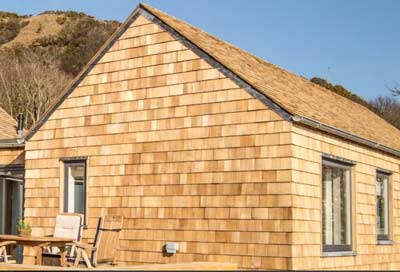 Houten shingles